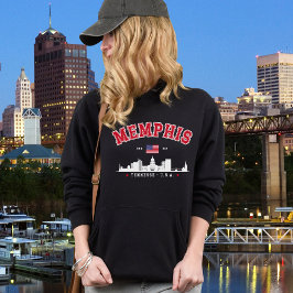 Camiseta "Memphis Tennessee – Skyline Art 