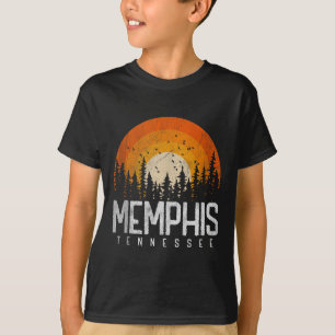 Camiseta Memphis Tennessee Tn Estilo Retrô Vintage