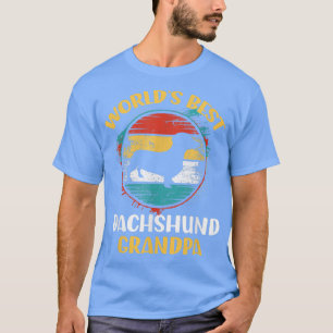 Camiseta Men Dachshund Grandpa Funny Weenie Cog Lover Weine