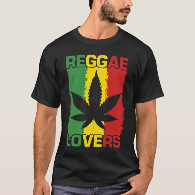 Camiseta Men Jamaica Outfit ReggClothing for Men Jamaica (Frente)