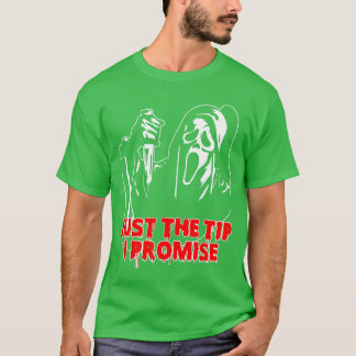 Camiseta Men Justheip I Promise Horror skeleton Halloween b