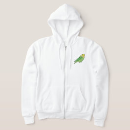 Camiseta Men’s Hoodie with Girl Parakeet