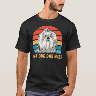Camiseta Men S Mens Cita Melhor Pai De Cachorro Alguma Vez 