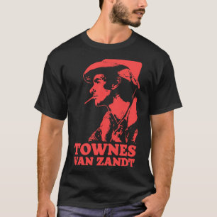 Camiseta Men Women Townes Van Zandt Awesome For Music Fans