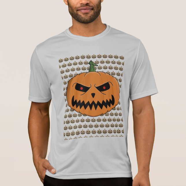 Camiseta Menacing Jack O'Lantern Halloween (Frente)