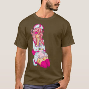 Camiseta Menhera chan Yami Kawaii Pastel Gótico Harajuku Cr
