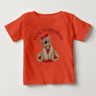 Camiseta Menina 100% Huggable