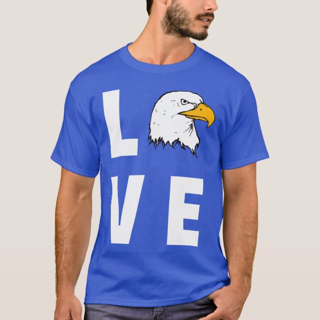 Camiseta Menina Águia do Amor (Frente)