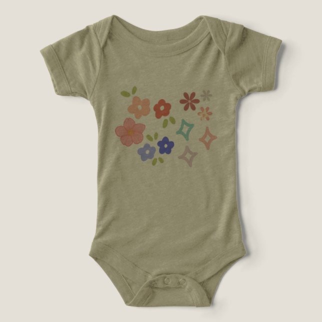 Camiseta menina bebê (Design frontal)