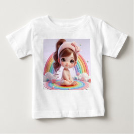 Camiseta Menina Bebê
