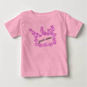 Camiseta menina bebê 