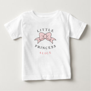 Camiseta Menina Bebê Princesa Moderna Personalizada