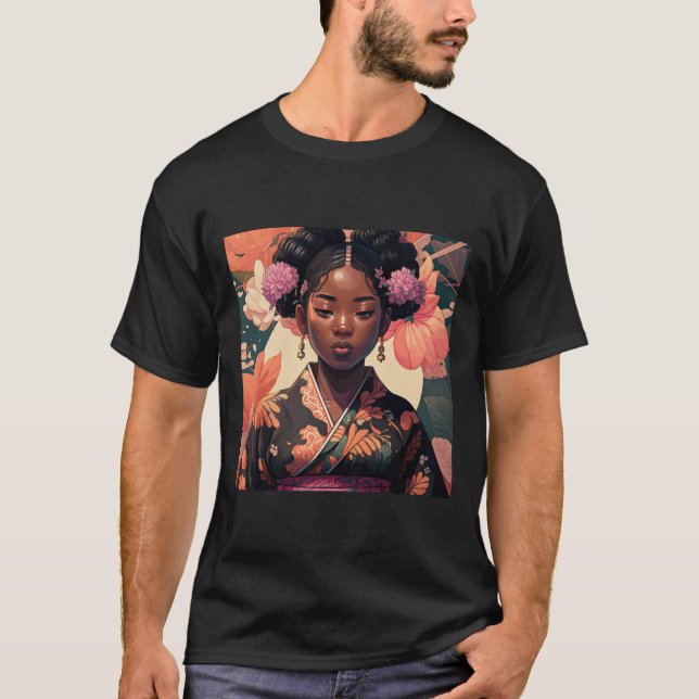 Camiseta Menina Blasiana em Kimono (Frente)