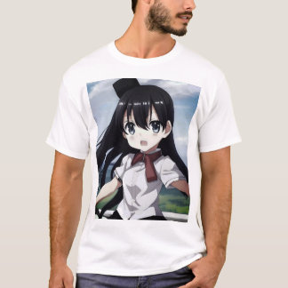 Camiseta Menina Bonita De Anime