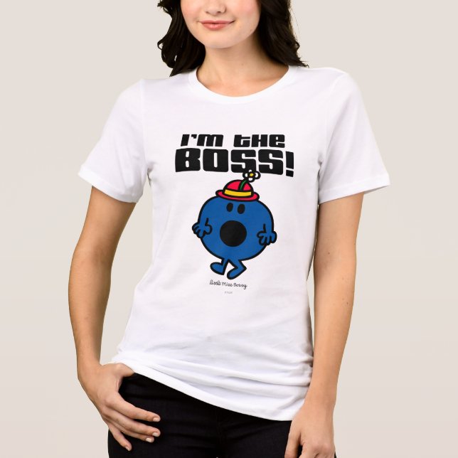 Camiseta Menina Bossy | Sou o chefe (Frente)