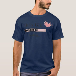 Camiseta Menina Carregando Futuro Mãe Mulheres Grávida