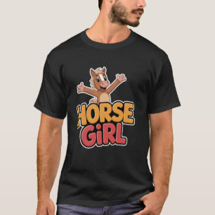 Camiseta Menina Cavalo Roupas Infantís Cavalos Juventude Cr