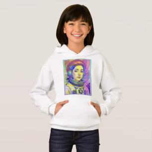 CAMISETA MENINA CIENTISTA DE FOGUETES