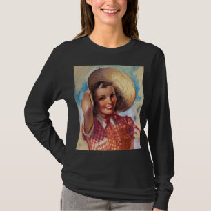 Camiseta Menina com Touca
