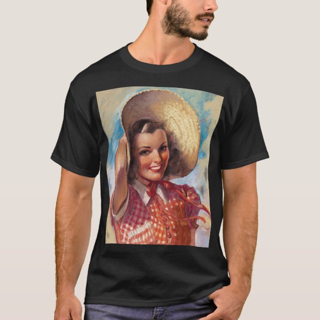 Camiseta Menina com Touca (Frente)
