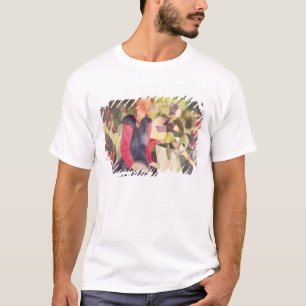 Camiseta Menina com uma bacia dos peixes, século XX