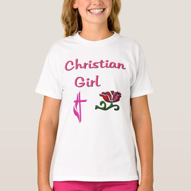 Camiseta Menina Cristã (Frente)