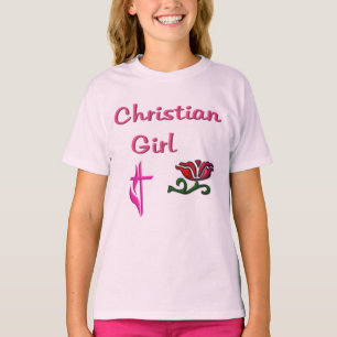 Camiseta Menina cristã