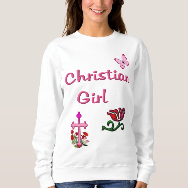 Camiseta Menina Cristã (Frente)
