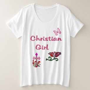 Camiseta Menina Cristã