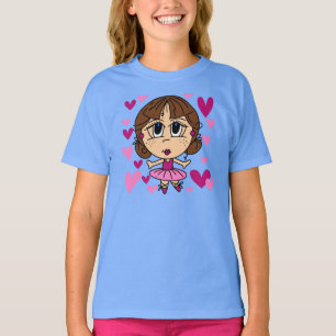 Camiseta Menina da bailarina