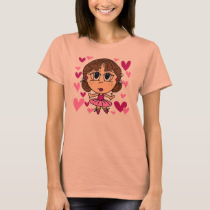 Camiseta Menina da bailarina