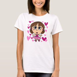 Camiseta Menina da bailarina