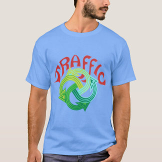 Camiseta Menina da banda de trânsito amigos retrô