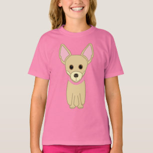 Camiseta Menina da chihuahua de LiL