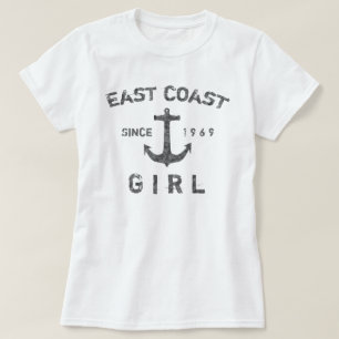 Camiseta Menina da costa leste