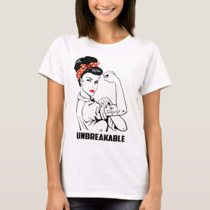 Camiseta Menina da Escorpião inquebrável