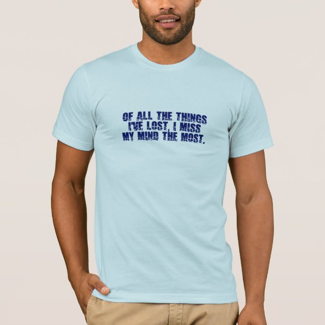Camiseta Menina da minha mente - escolha estilo e cor (Frente)