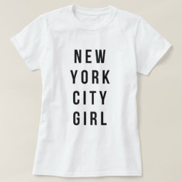 Camiseta Menina da Nova Iorque