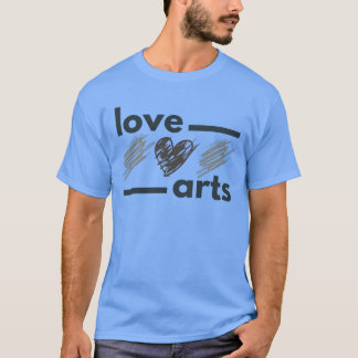Camiseta Menina das Artes do Amor