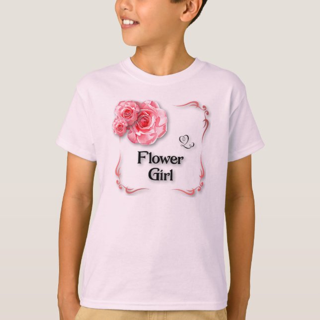 Camiseta Menina das Flores (Frente)