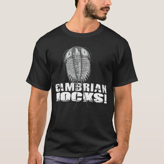 Camiseta menina das Rochas Cambrianas (Frente)