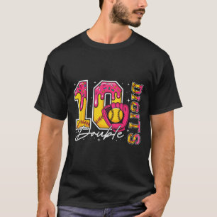 Camiseta Menina de 10 anos com dois dígitos Aniversário de