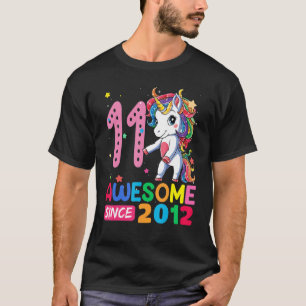 Camiseta Menina de 11 anos de idade   Unicórnio fazendo flo