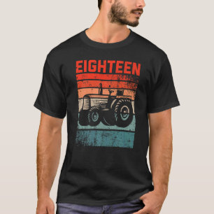Camiseta Menina de 18 anos de idade, 18 anos de idade, faze