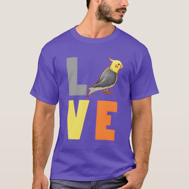 Camiseta Menina de amor de cacatua (Frente)