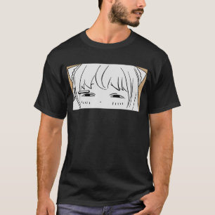 Camiseta Menina de animação de Kawaii