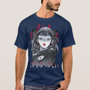 Camiseta Menina de Animação Dramática