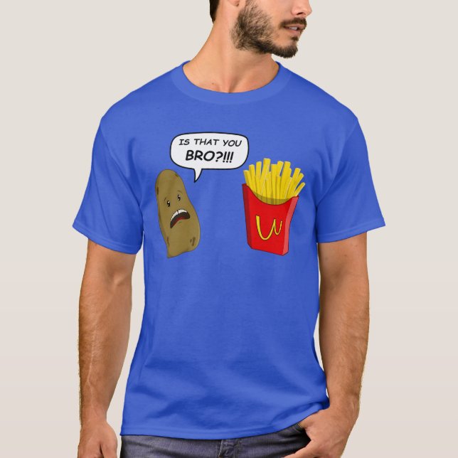 Camiseta menina de batata (Frente)