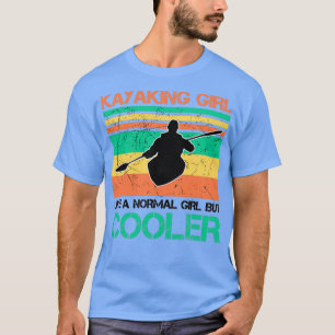 Camiseta menina de caiaque