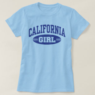 Camiseta Menina de Califórnia